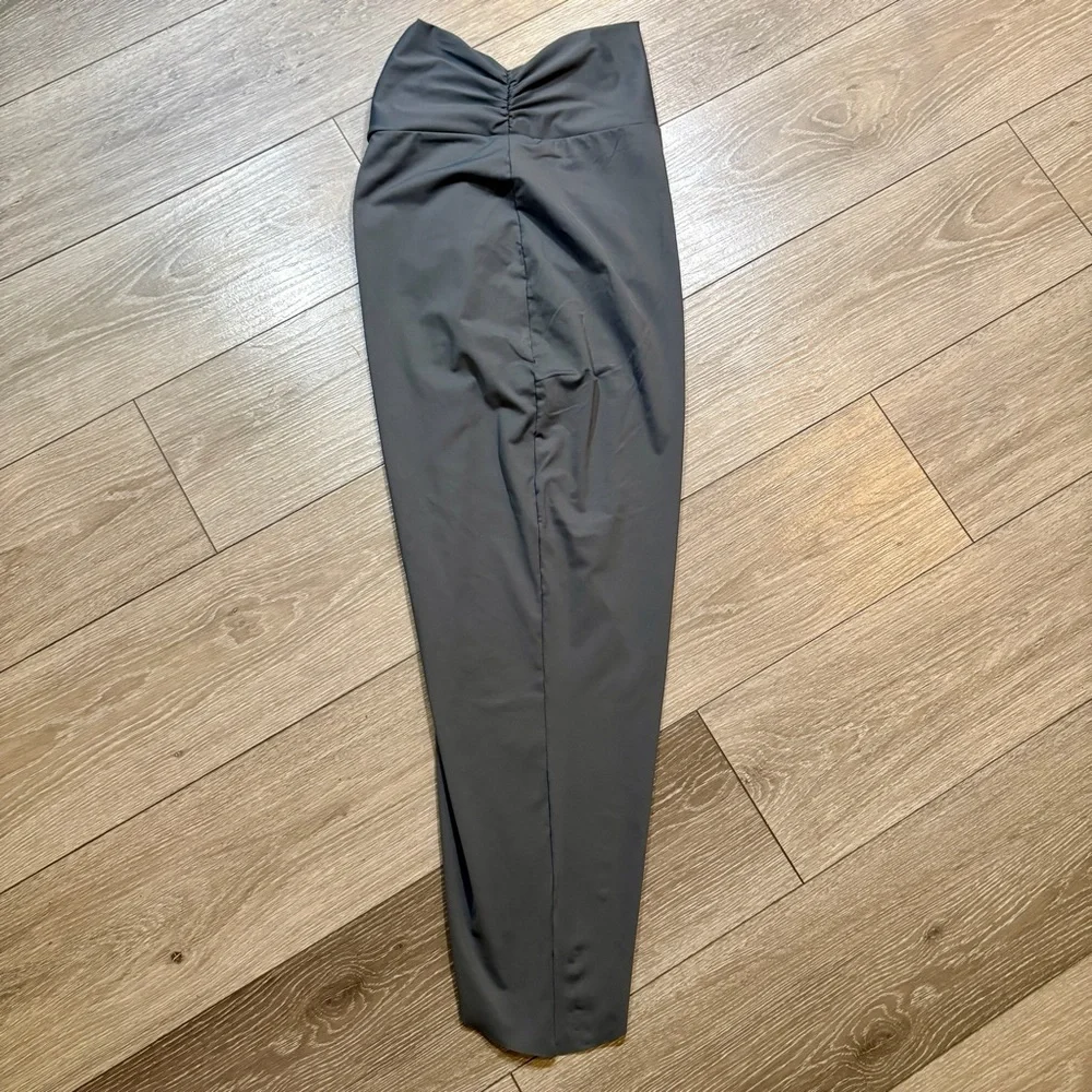 SKIMS Dark Gray Twist-Front Maxi Swim Sarong Size XXS